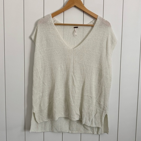 Free People Oversized Knit Top - Picture 1 of 3